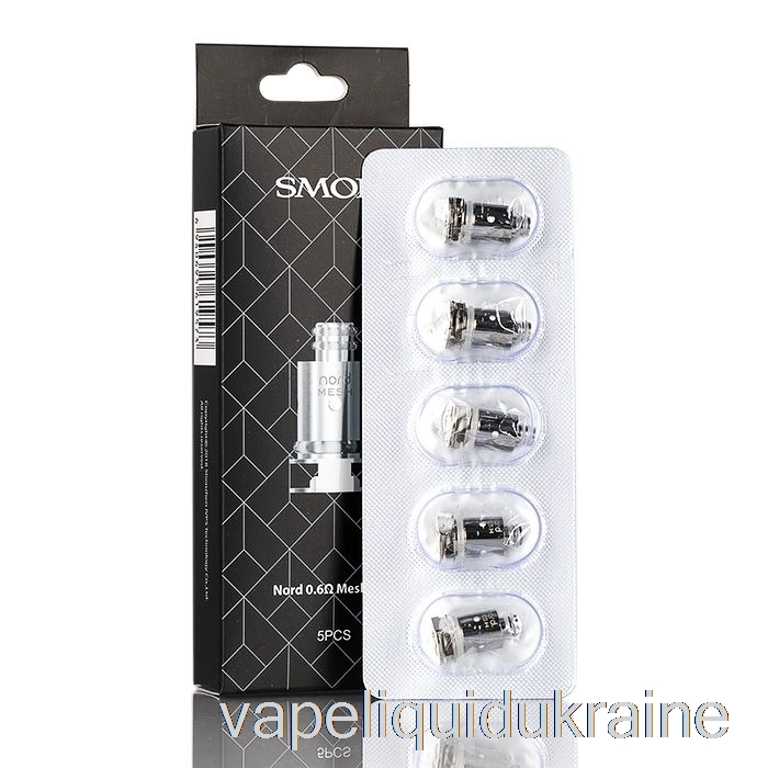 Vape Ukraine SMOK NORD Replacement Coils 0.6ohm Nord Mesh Coils